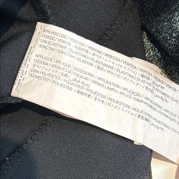 Mango Black Tank Top with Sleek Design - Picture 6 of 6